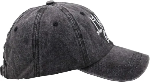 Vista 3 de MANMESH HATT Mama Bear Ponytail Hat Vintage Washed Distressed Baseball Dad Cap for Women