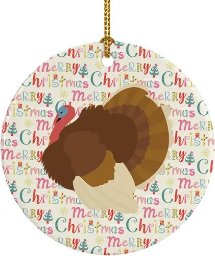 Vista 130 de Caroline's Treasures Adorno de cerámica de avestruz común para árbol de Navidad, decoración colgante para el hogar, Navidad, vacaciones, fiesta