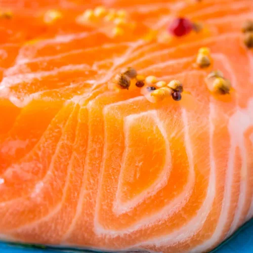 Vista 2 de Today Gourmet Foods of NC - Filetes de salmón noruego de grado sushi (filetes de 12-6/7 onzas) (Kosher)