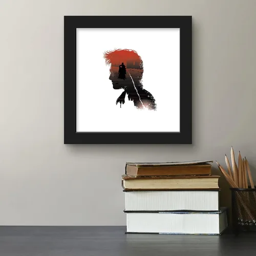 Vista 4 de Trends International Gallery Pops Harry Potter - Póster de pared Voldemort Duel de 12.00 x 12.00 pulgadas, versión de marco negro