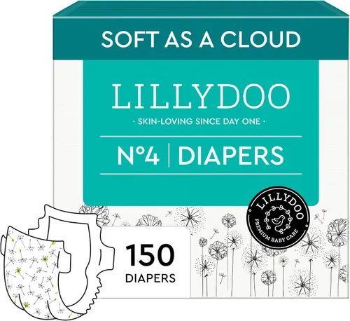 Vista 14 de LILLYDOO - Pañales para bebé, talla 5 (24+ libras), 66 unidades, hipoalergénicos y TCF