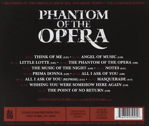Vista 2 de Sing Phantom Of The Opera Accompaniment Set