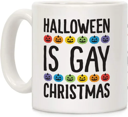 Vista 113 de LookHUMAN Tazas de Halloween Taza de café de Halloween - Tazas de café para decoración ideales para amantes y entusiastas de la decoración - Taza