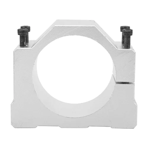 Vista 7 de Soporte de motor CNC, abrazadera de montaje de motor de husillo de aluminio con tornillos, juego de herramientas para husillo CNC grabado máquina