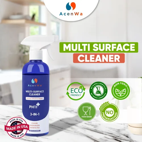 Vista 2 de El limpiador natural multisuperficie es un spray sin perfume que desengrasa, desodoriza, trabaja en freidora de aire, platos, microondas, estufa