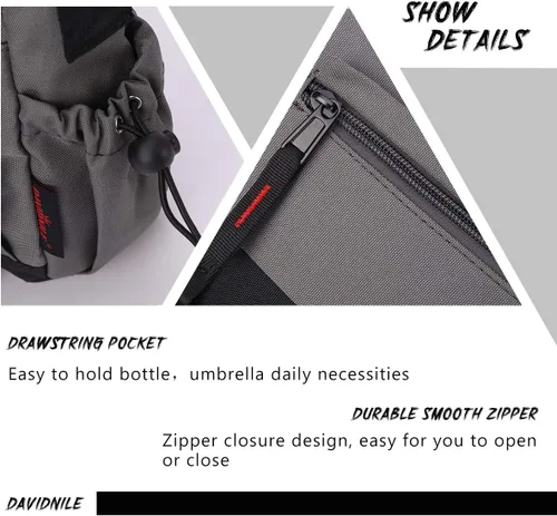 Vista 3 de KL928 Bolsa tipo mensajero para hombres y mujeres, bolsa para laptop de 13.5 pulgadas, bolsa de hombro ligera de nailon para viaje