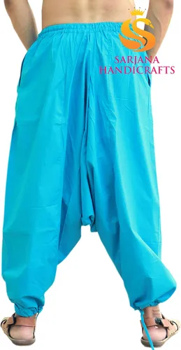 Vista 4 de SARJANA HANDICRAFTS Pantalones bohemios de algodón para hombre