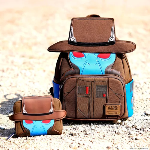 Vista 6 de Loungefly Star Wars Cartera de cosplay de Cad Bane, exclusiva de Tienda