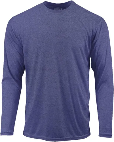 Vista 21 de DRI-Equip - Camisas de manga larga para deporte, disipa la humedad. Blanco