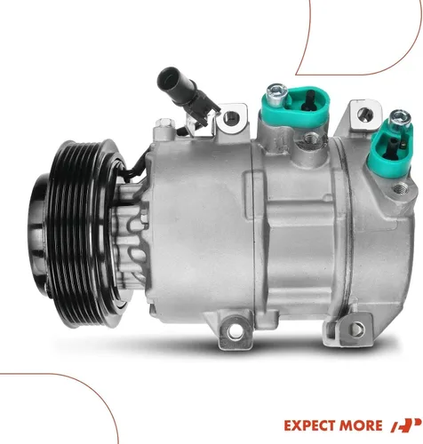 Vista 9 de A-Premium Compresor de CA con embrague compatible con Kia Rondo 2007-2009 2.7L