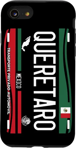 Vista 13 de Placa de matrícula Querétaro para iPhone 14, Querétaro México, Carcasa Querétaro