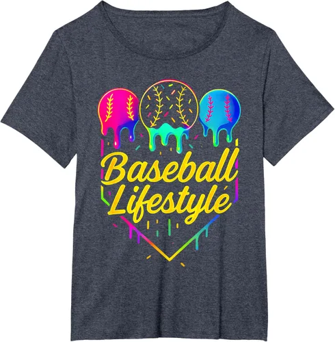 Vista 81 de Baseball Life Style 101 - Camiseta de béisbol para jóvenes