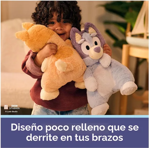 Vista 5 de GUND Bluey Oh So Snuggly Bingo - Peluche oficial de 12.5 pulgadas, a partir