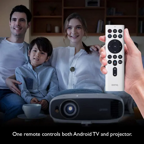 Vista 3 de BenQ TK850i True 4K HDR-PRO Proyector de entretenimiento inteligente para el hogar alimentado por Android TV 3000 lúmenes 98% Rec.709 Cambio