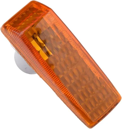 Vista 9 de Riloer Cubiertas de luz de señal de giro ABS, carcasa de lámpara de repetidor de luz de señal de marcador lateral sin bombilla, compatible