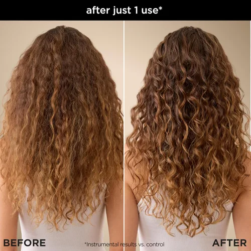 Vista 13 de Ouidad Curl Therapy - Máscara de reparación intensa, 8.5 onzas líquidas, repara visiblemente + refuerza los rizos dañados, fórmula