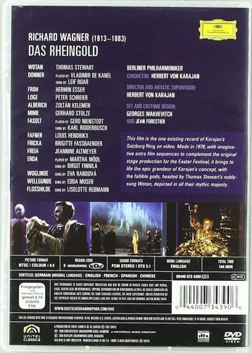 Vista 4 de Wagner Das Rheingold DVD Video