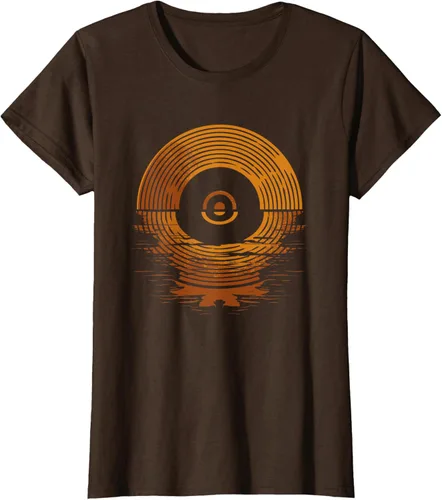 Vista 16 de Vinyl LP Records - Camiseta de vinilo Sunset Negro