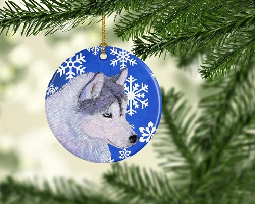 Vista 12 de Caroline's Treasures Cavalier Spaniel - Adorno de cerámica para colgar en el árbol de Navidad, para el hogar, Navidad, fiestas, regalo, 3 pulgadas