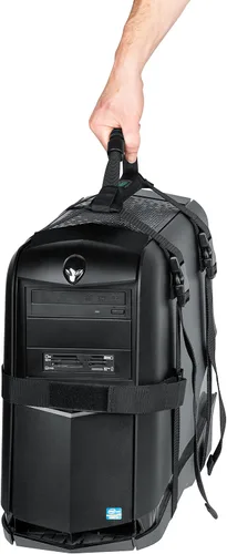 Vista 2 de Slappa Arnés de soporte de torre de computadora de escritorio para torres de PC de tamaño mediano a grande (SL-PCCARRYHARNESS)