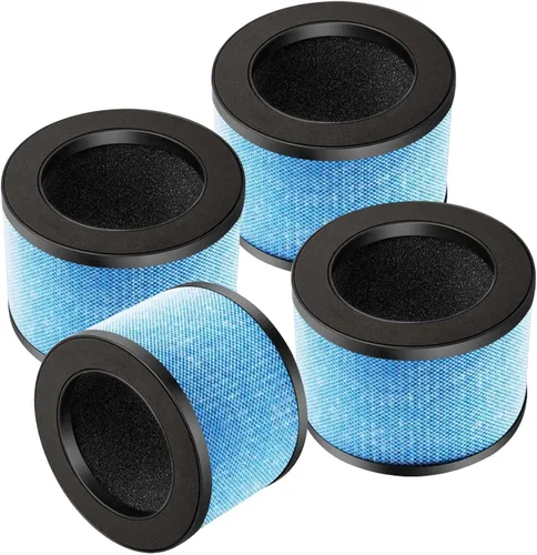 Vista 8 de MK01 MK06 Filtro de repuesto para filtro purificador de aire AROEVE compatible con MK01/MK06 Kloudi DH-JH01 ToLife TZ-K1 Intelabe EPI080/EP1080