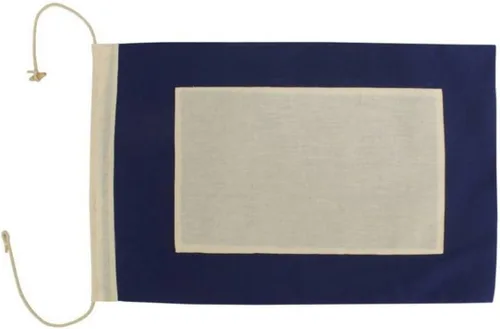Vista 12 de Hampton Nautical Letra F Bandera de tela náutica del alfabeto, letra S