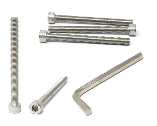Vista 25 de iexcell Kit de tornillos de cabeza hexagonal de acero inoxidable 304, 100 unidades M2 x 0.157 in, paso de rosca de 0.016 in