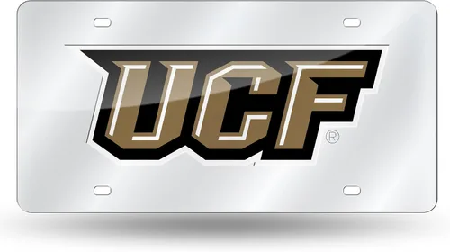 Vista 124 de Rico Industries Placa de matrícula de metal con incrustaciones láser de Florida Gators de la NCAA