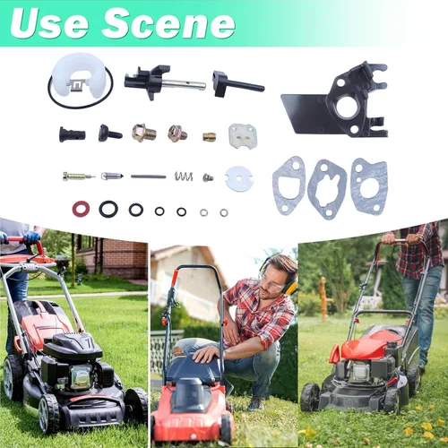 Vista 6 de Adefol Kit de reparación de carburador para Honda GX160 GX200 GX120 168F 170F 5.5HP 6.5HP Motor generador de motor Trimmer Reemplazar 16010-ZE1-812