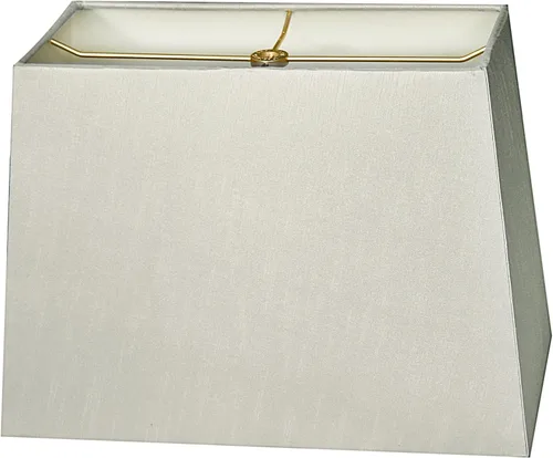 Vista 26 de Royal Designs, Inc. HB-613-12AGL Pantalla para lámpara de tapa dura rectangular, (5 x 10) x (8 x 12) x 9.5, Oro Antiguo