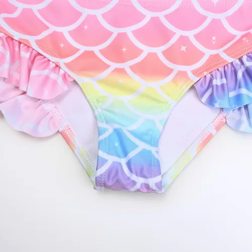 Vista 67 de CHILDRENSTAR Trajes de baño de dos piezas para niñas, traje de baño de playa y piscina