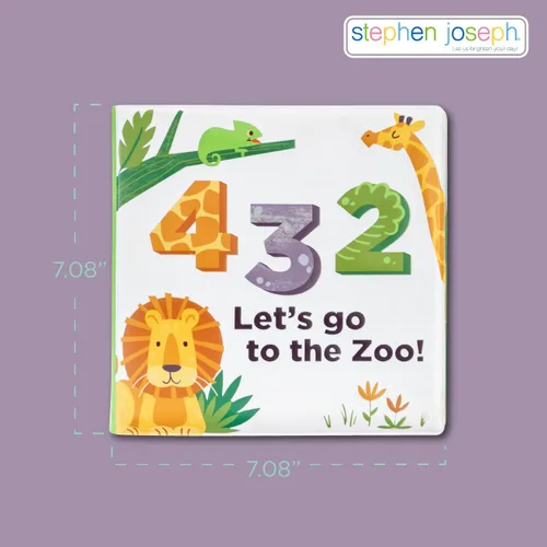 Vista 5 de Stephen Joseph, Libro flotante que cambia de color, juguetes de baño para niños pequeños, sirena