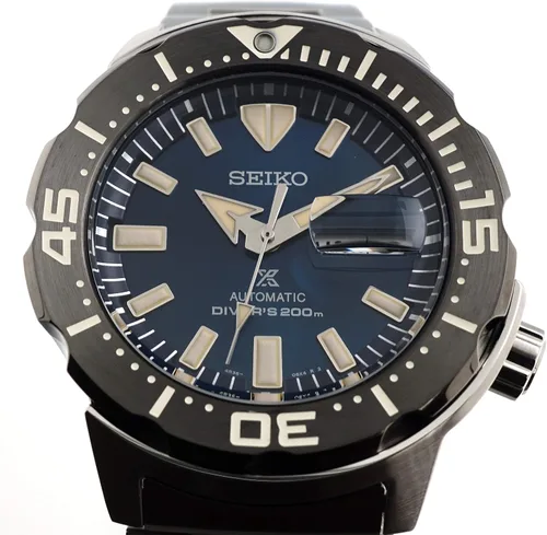 Vista 4 de SEIKO Prospex SRPD25K1 - Reloj automático con esfera azul de 6562ft Plateado Buceador