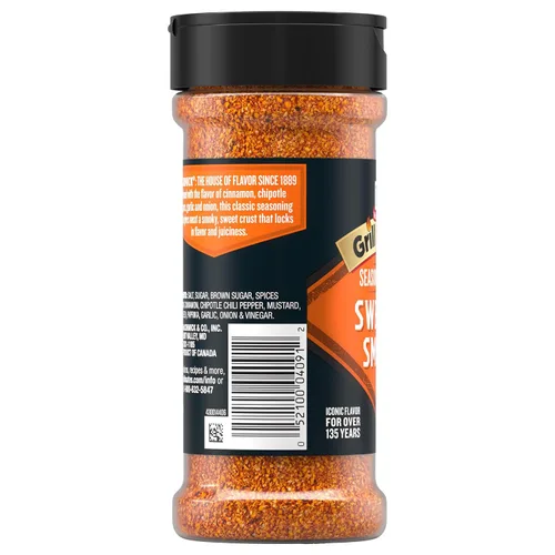 Vista 12 de McCormick Grill Mates Sweet & Smoky Rub, 5.37 oz