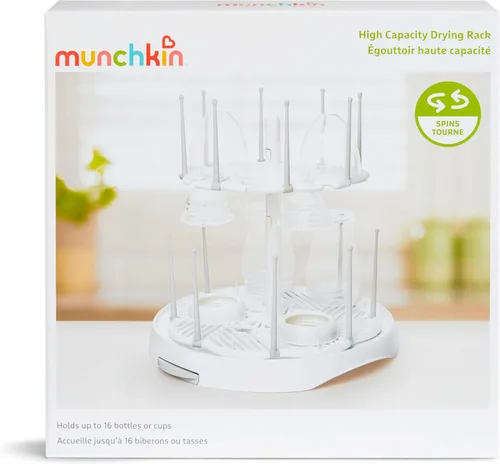 Vista 6 de Munchkin® Estante de secado de alta capacidad para biberones y accesorios, blanco