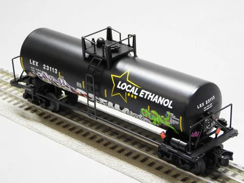 Vista 3 de Lionel Graffiti UNI-Body Tank CAR O Gauge 2223110-T