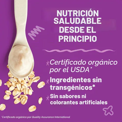 Vista 5 de Earth's Best Cereal orgánico de grano entero multigrano 8 onzas (paquete de 6)