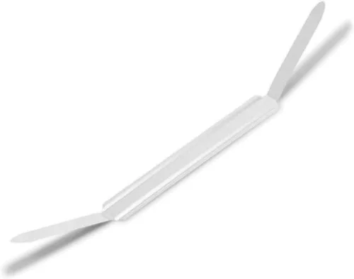 Vista 4 de ACCO Brands Bases de punta prémium para perforadora estándar de 2 agujeros, capacidad de 1 pulgada, paquete de 100 (A7070013H), color plateado