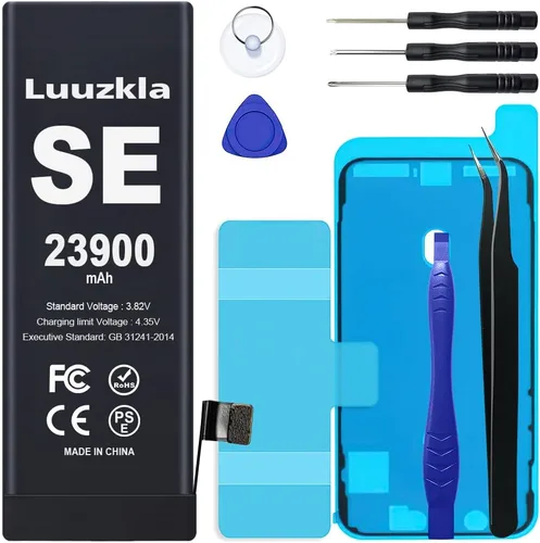 Vista 28 de Nueva batería de 23900 mAh compatible con iPhone 11, batería de repuesto de gran capacidad compatible con iPhone 11, con kits de herramientas