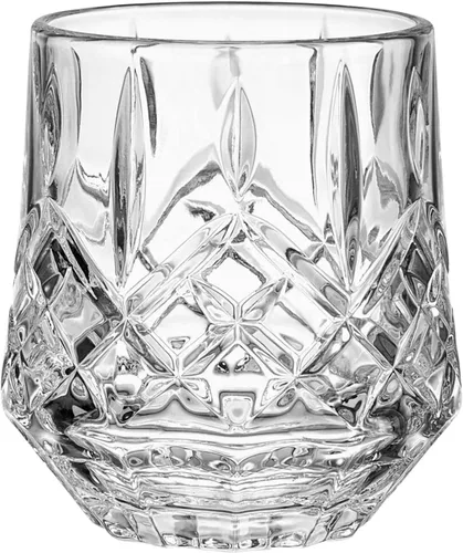 Vista 2 de Mikasa Wesley - Vasos de whisky dobles a la antigua, juego de 4, 11 onzas