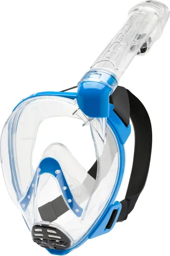 Vista 8 de Cressi Máscara facial completa para esnórquel para adultos, vista amplia y clara, sistema antivaho y fácil respiración, Baron: diseñada en Italia