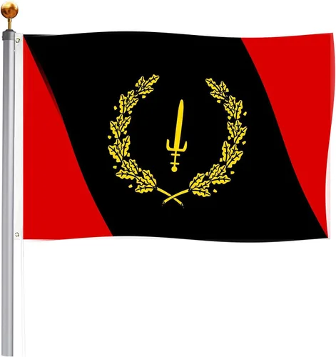 Vista 9 de TOPFLAGS Bandera afroamericana panafricana para exteriores, 3 x 5 pies, ojales de latón para decoración africana del hogar, interiores y exteriores