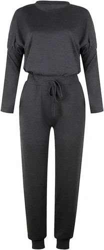 Vista 4 de Bidobibo Lounge Sets for Women 2 Piece 2023 Two Piece Outfits Jogger Set Long Sleeve Sweatshirt and Long Pants with Pockets