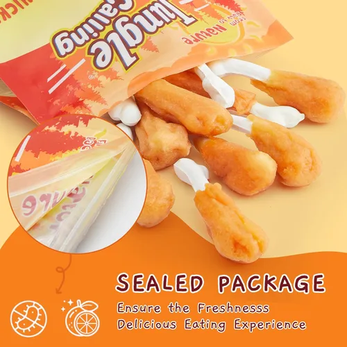 Vista 9 de Jungle Calling - Golosinas masticables de pollo y calcio para perros, hueso sin cuero crudo, 10.6 onzas For Teeth Cleaning & Fresh Breath, Natural