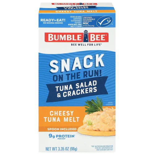 Vista 19 de Ensalada de atún Bumble Bee con galletas saladas - Sin grasa - 3.5 oz (Paquete de 3)