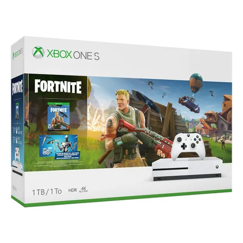 Vista 2 de Xbox One S 1TB Console - Fortnite Bundle (Discontinued) (Renewed)