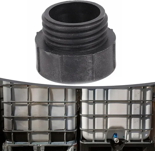 Vista 2 de S60x6 a 2 pulgadas para bsp para ibc Conector de tanque Material plástico