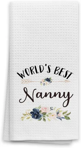 Vista 12 de OHSUL La Mejor Abuelita Del Mundo - Toallas de cocina españolas altamente absorbentes, paños de cocina, toalla de mano para la mejor abuela