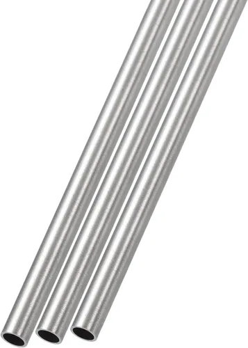 Vista 7 de METALLIXITY Tubo de acero inoxidable 316 (0.079 in de diámetro x 0.012 in de pared T x 9.843 in de largo), 3 piezas, tubo recto - para muebles