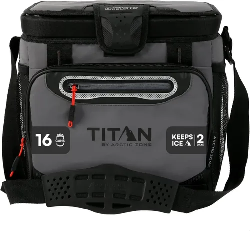 Vista 30 de Titan by Arctic Zone Deep Freeze Cooler - Zipperless Hardbody Cooler - Deep Freeze Insulation, HardBody Liner, and SmartShelf